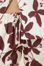 Load image into Gallery viewer, Ivy Silky Satin PJ Set Burgundy
