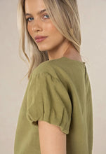 Load image into Gallery viewer, MARISE TOP - OLIVE
