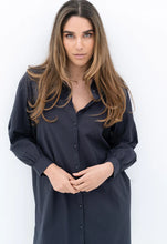 Load image into Gallery viewer, Freestyle Shirt Dress / Midnight
