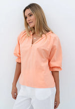 Load image into Gallery viewer, Splice Blouse / Melon
