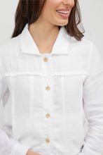 Load image into Gallery viewer, Bella Linen Jacket / White
