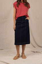 Load image into Gallery viewer, Saturn Skirt / Dark Blue
