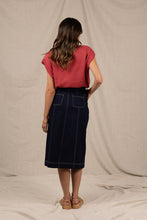 Load image into Gallery viewer, Saturn Skirt / Dark Blue
