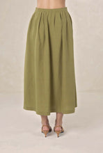 Load image into Gallery viewer, SOLA SKIRT - OLIVE
