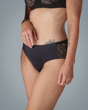 Load image into Gallery viewer, The Classic Vanishing Bikini Brief - Black
