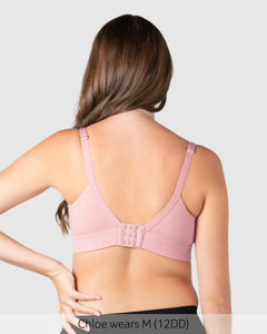 Caress FlexFit Nursing Bra - Petal Pink