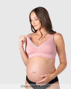 Caress FlexFit Nursing Bra - Petal Pink