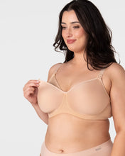 Load image into Gallery viewer, Obsession 2.0 T-Shirt Nursing Bra - Frappe
