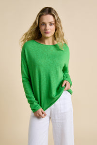 Little Lies Nellie Top / Green