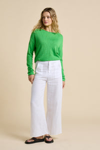 Little Lies Nellie Top / Green