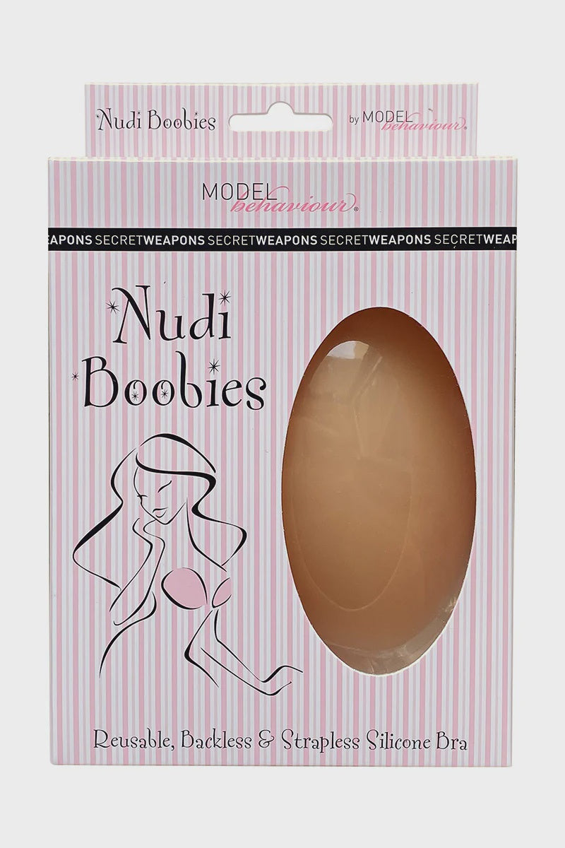 Nudi Boobies Invisible Silicone Stick on Bra