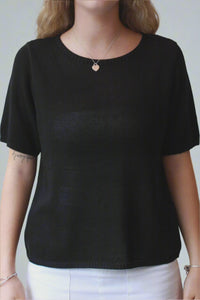 Little Lies Summer Tee - Black