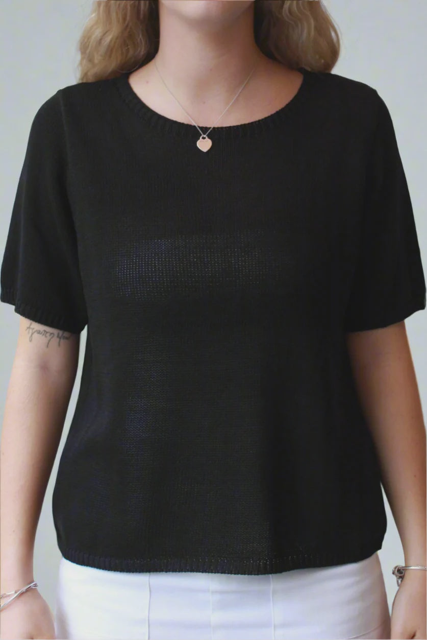 Little Lies Summer Tee - Black