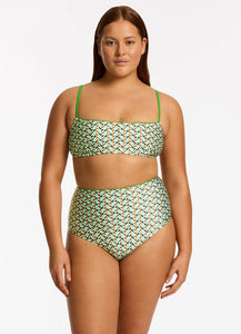 Acacia High Waist Bikini Bottom - Multi