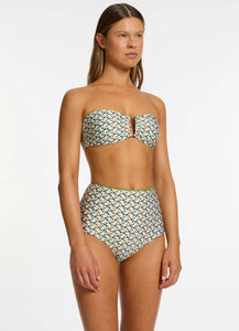 Acacia High Waist Bikini Bottom - Multi