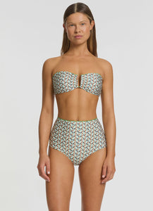 Acacia High Waist Bikini Bottom - Multi