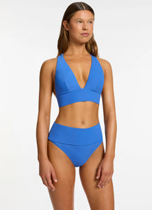 Jetset Soft Triangle Bikini Top - Tide