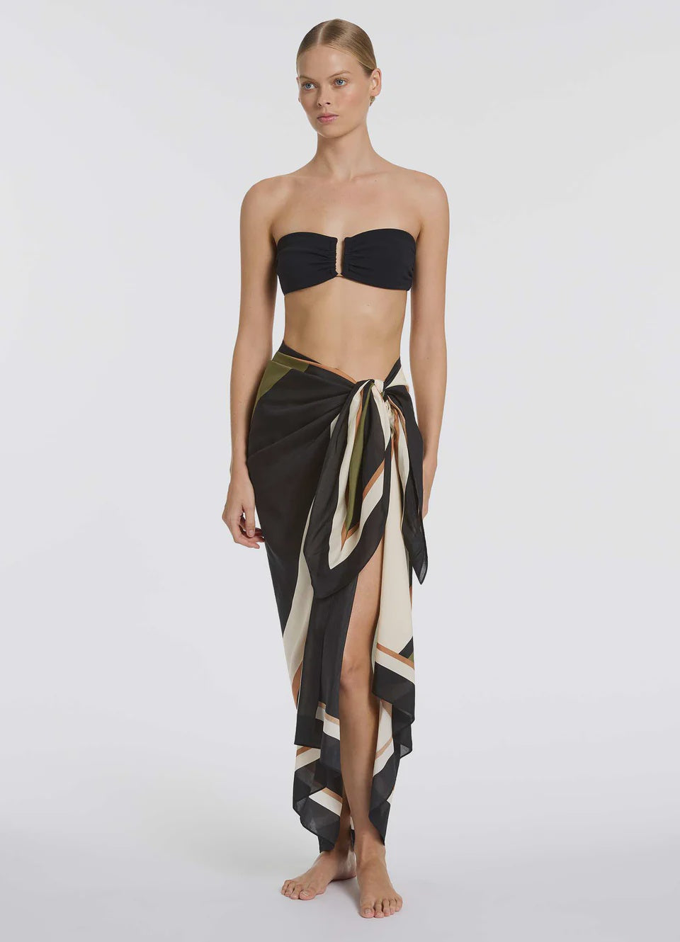 Jets Long Sarong - Multi
