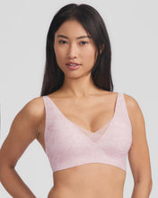 Load image into Gallery viewer, Jockey Women's Sheer Edge Plunge Bra - Pink Serpent
