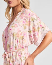 Load image into Gallery viewer, Jockey Women's Classic Parisienne Bamboo Robe - Bouquet Print

