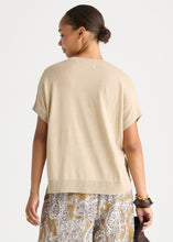 Load image into Gallery viewer, Scarf Detail Top Natural
