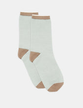 Load image into Gallery viewer, LINA FINE STRIPE CREW SOCK - GELATO
