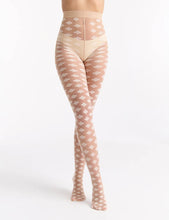 Load image into Gallery viewer, MATILDA BOTANICAL TIGHT - NATURAL/BIANCO
