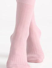 Load image into Gallery viewer, IDA CLASSIC RIB CREW SOCK - TULLE

