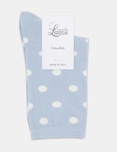 GIGI SPOT CREW SOCK - CAPRI
