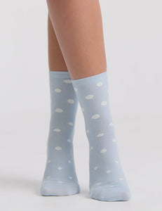 GIGI SPOT CREW SOCK - CAPRI