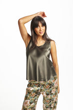 Load image into Gallery viewer, Mono Silk Cami Olive
