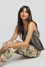 Load image into Gallery viewer, Mono Silk Cami Olive
