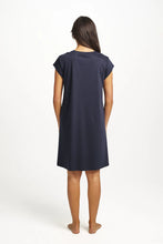 Load image into Gallery viewer, Supima Cap Sleeve Nightie Navy
