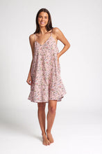 Load image into Gallery viewer, Pure Cotton Voile A-Line Nightie Botanical Pink
