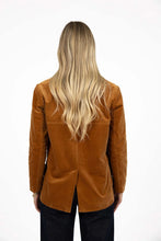 Load image into Gallery viewer, VA VA VELOUR COAT / Camel

