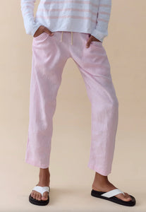LL Luxe Linen Pant / Pink