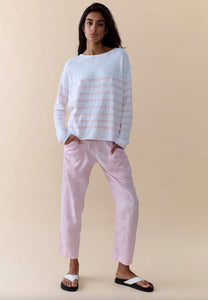 LL Luxe Linen Pant / Pink