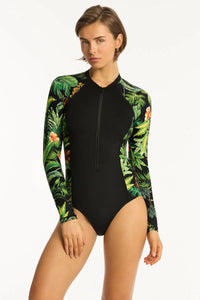 Lotus Long Sleeve One Piece