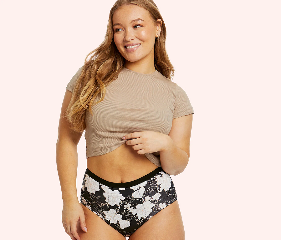 Love Luna Period Full Brief - Floral