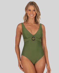 Rococco B-E Cup Longline One Piece Swimsuit