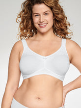 Load image into Gallery viewer, Wide Strap Wirefree Cotton Bra with Lace
