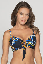 Load image into Gallery viewer, Electric Blooms Isla DD / E Cup Bikini Top
