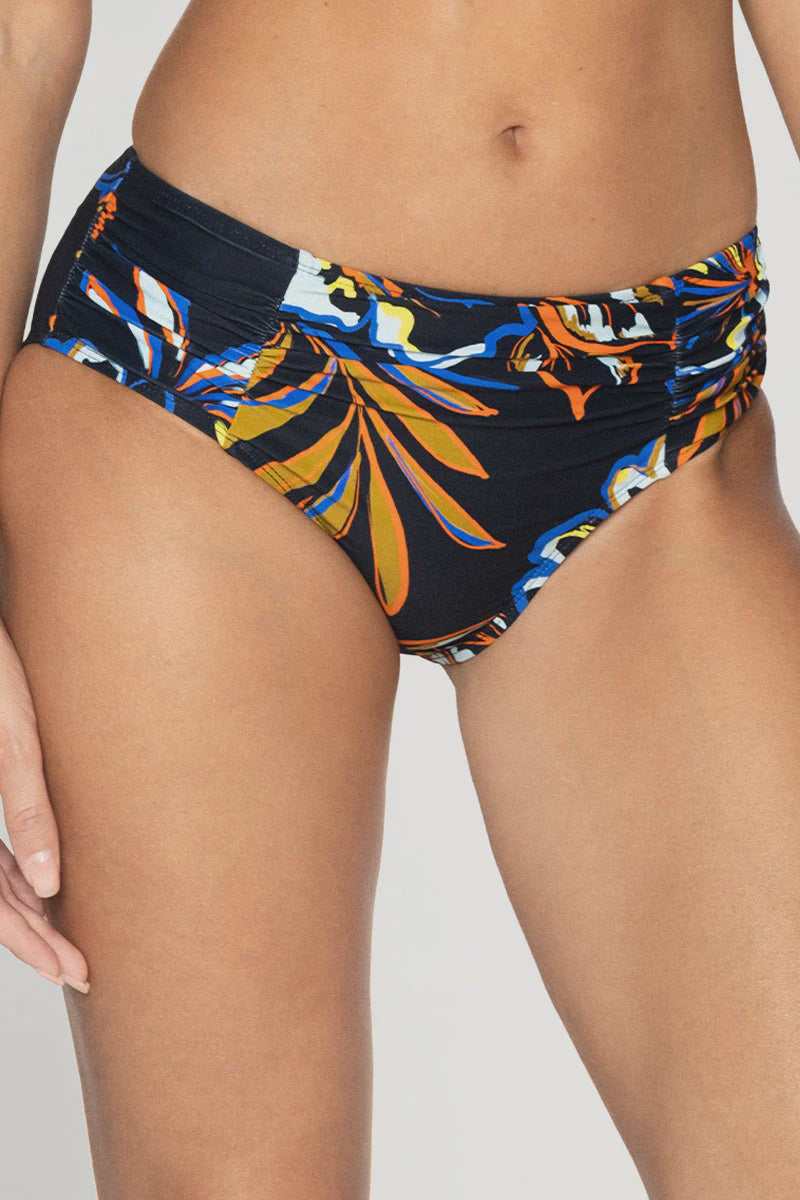 Electric Blooms Brigette Bikini Bottom