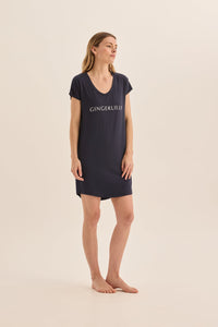 Nova Navy Bamboo Nightie