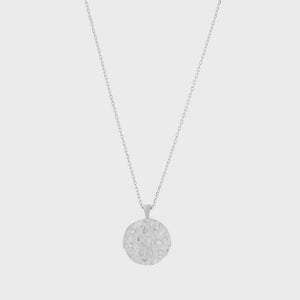 EMMANUELLE COIN NECKLACE - SILVER