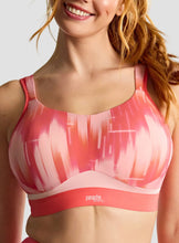 Load image into Gallery viewer, Boundless Moulded Non Wired Sports Bra - Pink Abstract
