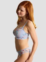 Load image into Gallery viewer, Ana Plunge Bra / Cornflower
