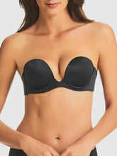 Load image into Gallery viewer, Refined 6-way Low Cut Strapless Bra - Black
