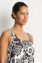 Load image into Gallery viewer, Kastello Blouson Tank Tankini Espresso
