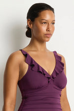 Load image into Gallery viewer, Essentials Edit D/DD Frill One Piece - Claret
